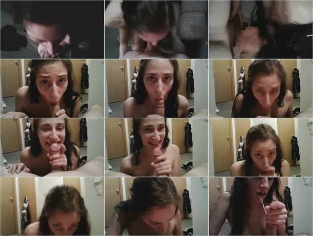 Cum in Mouth POV Blowjob with Sister HD Preview