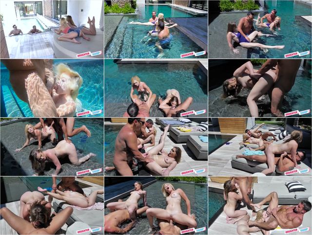 steamy daughter pool sex Preview