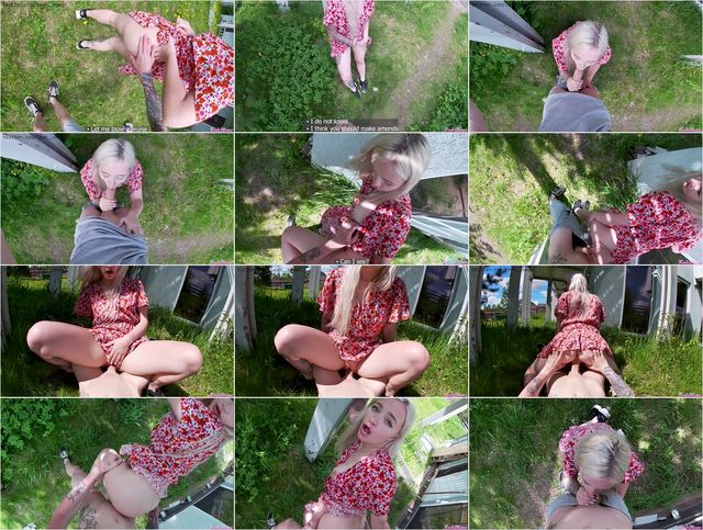 Fucked Sister Outdoors until Parents see Leah Meow 4k Preview