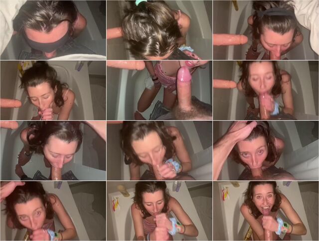 TEEN DAUGHTER Sucks my FAT COCK FUCKED HD Preview