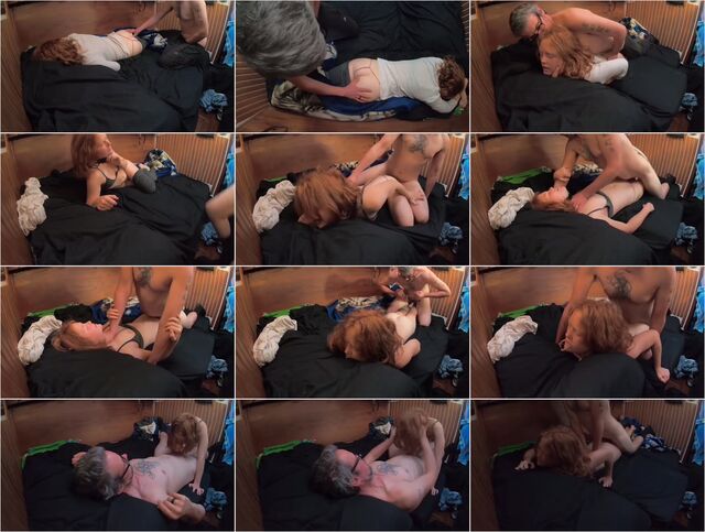 Waking up Sleepy Redhead to have Panties Shoved in her Mouth Preview