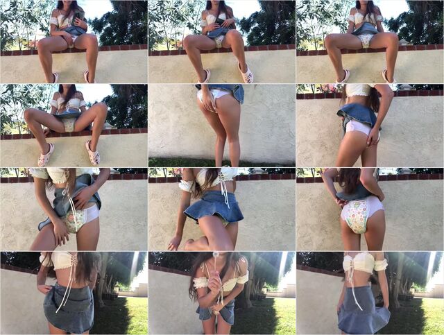 Girl Wets Pull Ups Outside Preview