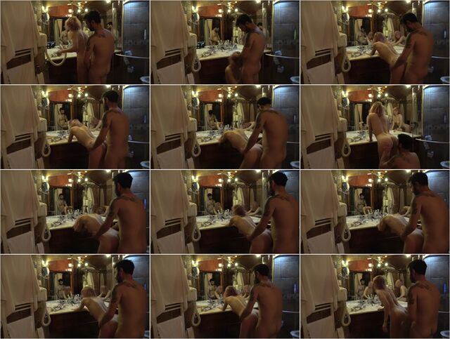 Mature Lady Fucked after Shower in Front of the Mirror 1080p Preview