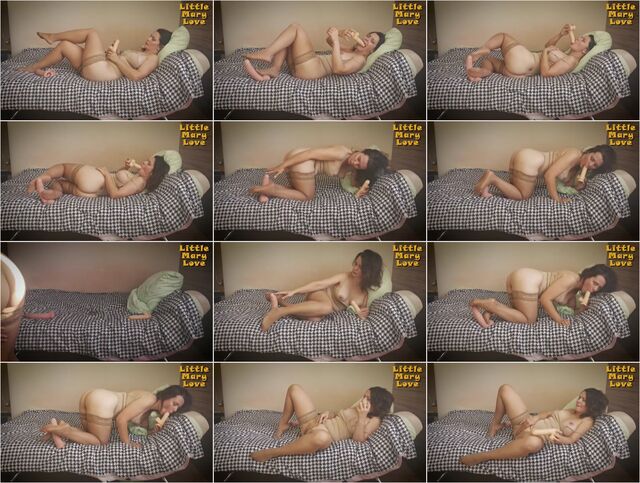 Mom does a Footjob for your Dick in Stockings 1080p Preview