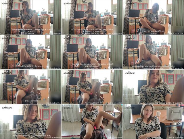 Dad Talks to Daughter While She Masturbates in Front Of Him HD 1080p Preview