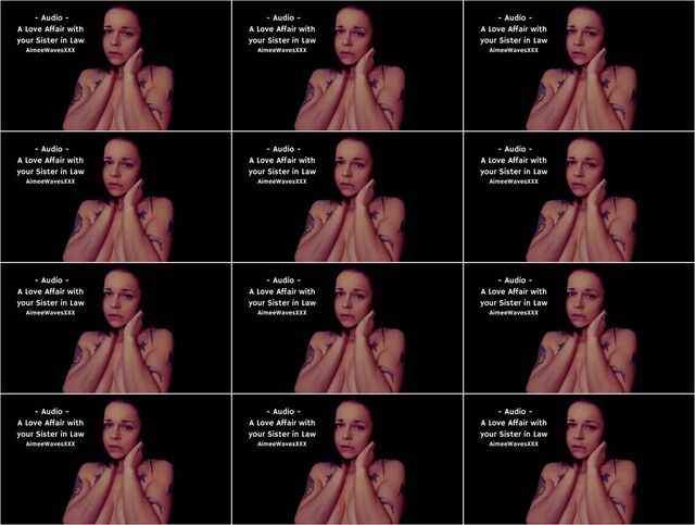 AimeeWavesXXX - Audio - A Love Affair With Your Sister-in-law Preview