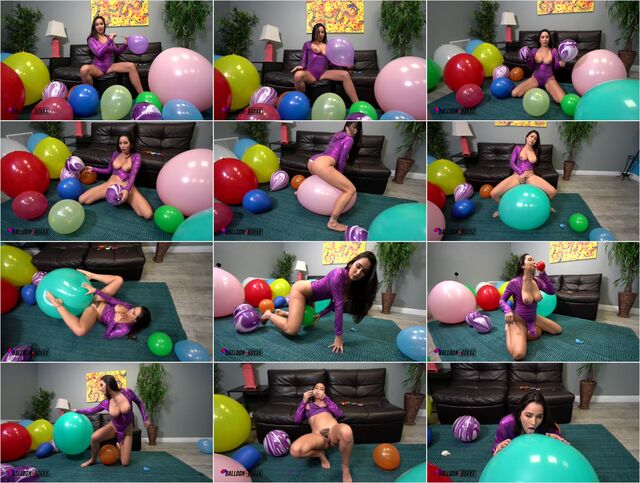 Karlee Grey Blows 2 Pop Masturbates and Fucks Latex Balloons 4k Preview