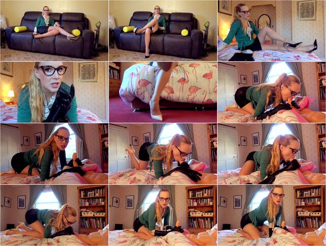 Ariel Anderssen - Auntys BJ In Sexy Shoes Leather Gloves Preview