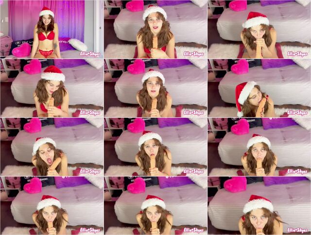 Ellie Skyes - Daddys Xmas Cock-Sucking Whore Preview