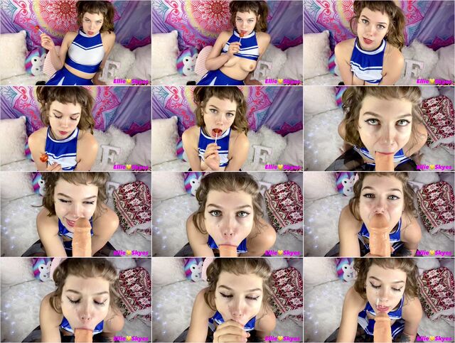 Ellie Skyes - The School Slut Turns Dumb for Your Cock Preview