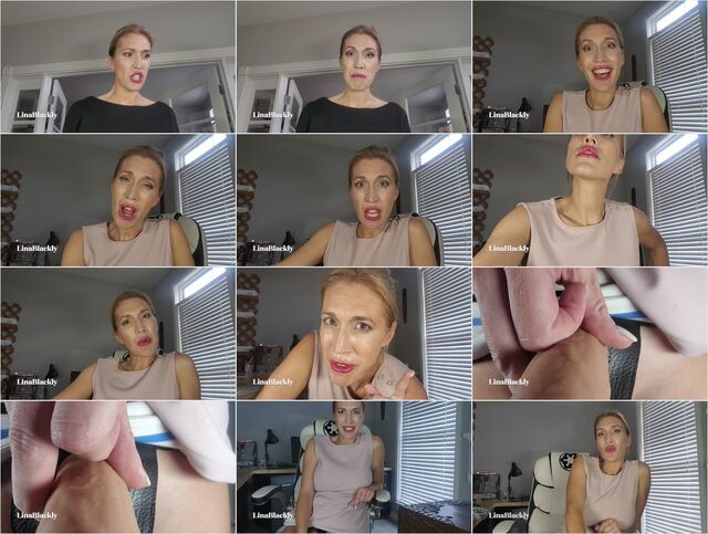 LinaBlackly - Office Beta Bitch Gets Head Shaved and Dick in Mouth Preview