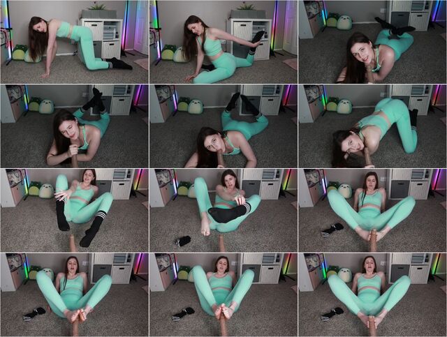 madisynwood - Yoga Teacher Footjob Preview