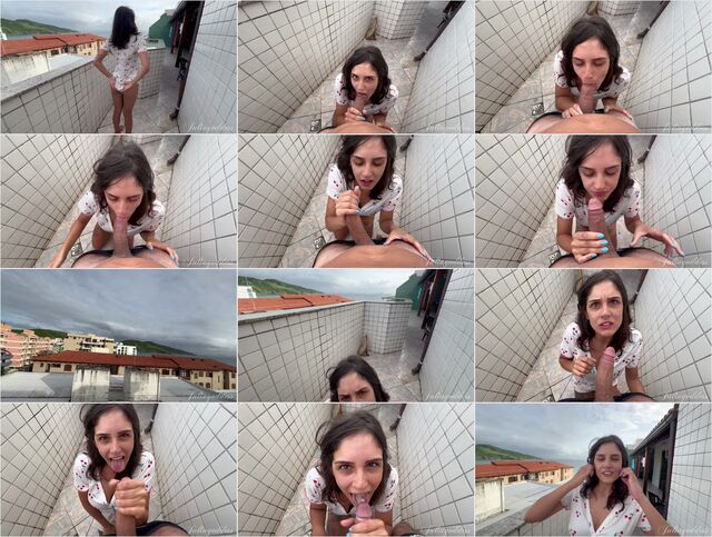 Stranger on the Terrace Cum Swallow HD 1080p Preview
