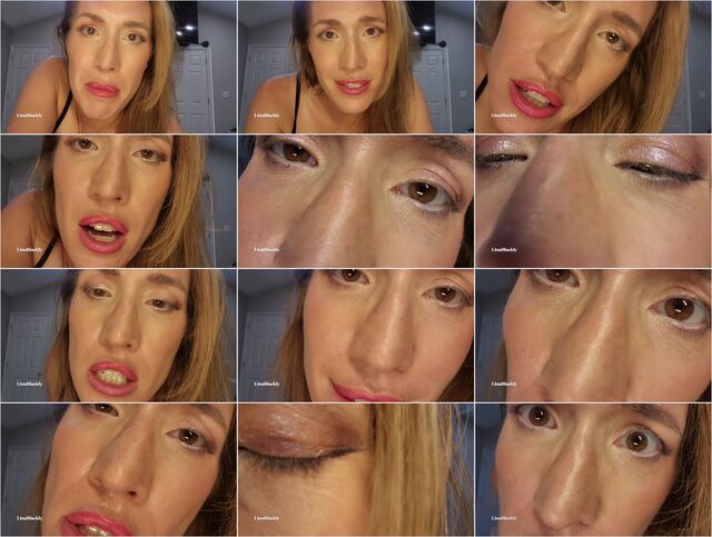 LinaBlackly - Auntie Accidental Kiss Turned into Passionate Handjob Preview